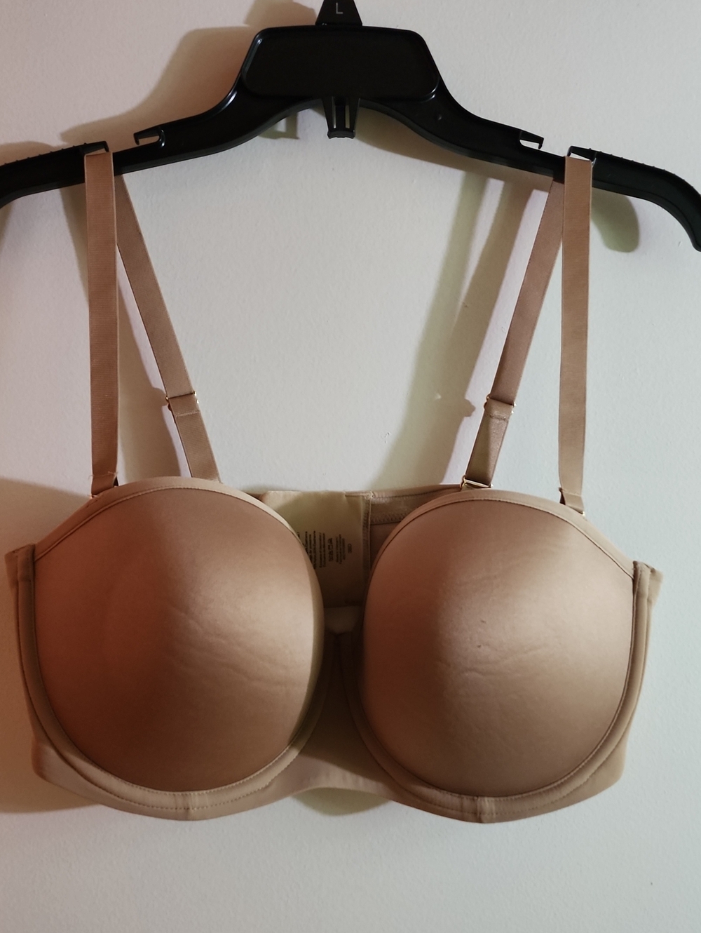Thirdlove Microfiber Everyday Tan Strapless/Covertable Strap Bra -